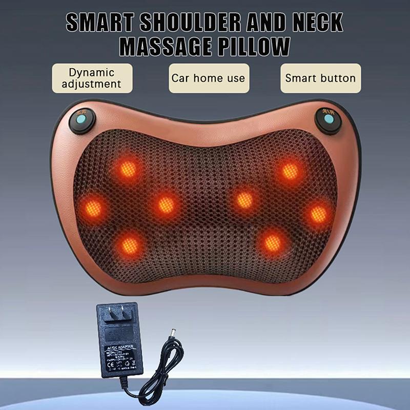Kopfmassagegerät Auto Home Cervical Shiatsu Massage Nacken Rücken Taille Körper Elektrisches Multifunktionsmassagekissen Kissen