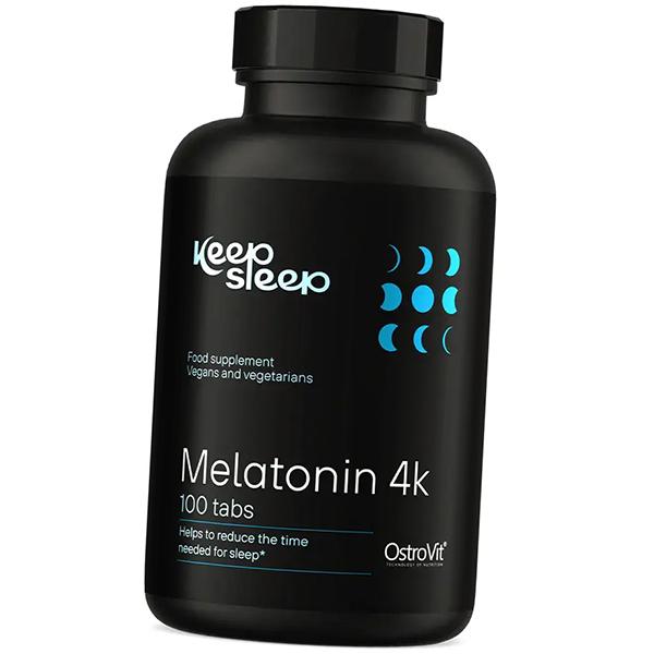 

Мелатонін таблетки, Melatonin 4000, Ostrovit 100таб (72250012) 100tab