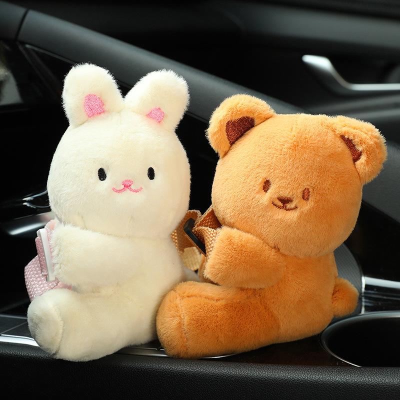 Cute cute animal panda rabbit strap rope doll home curtain buckle children's room decoration children's doll