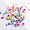 9x6mm Mixed Style Acrylic Barrel Beads for DIY Bracelet & Necklace Making
