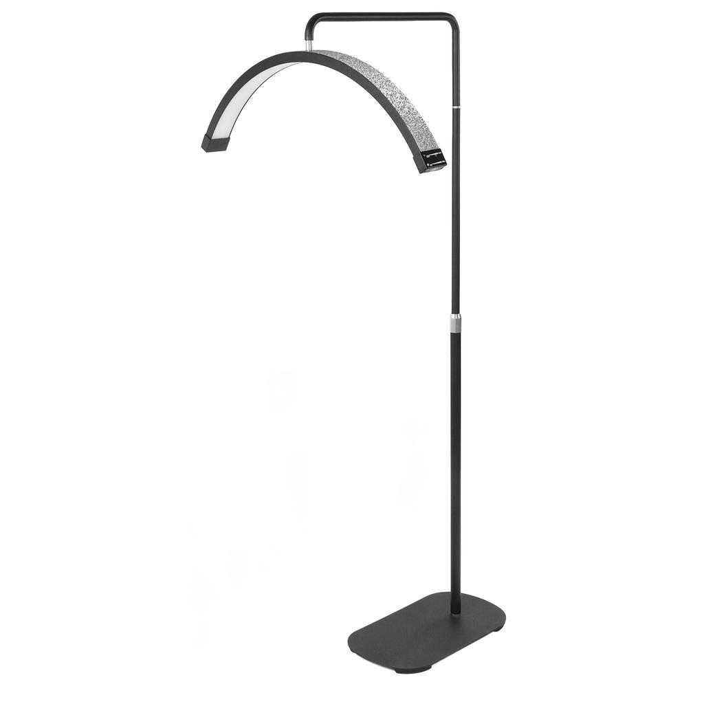 26.5in Half Moon Light LED Floor Light LED Beauty Makeup Lamp with Decorative Rhinestones