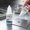 1/2 Pezzi 15ML Liquido di Test in Acciaio Inossidabile, Gocce Identificative Acciaio Inossidabile 200-304, Soluzione di Analisi per Tavola di Test Metalli per Laboratorio Cucina