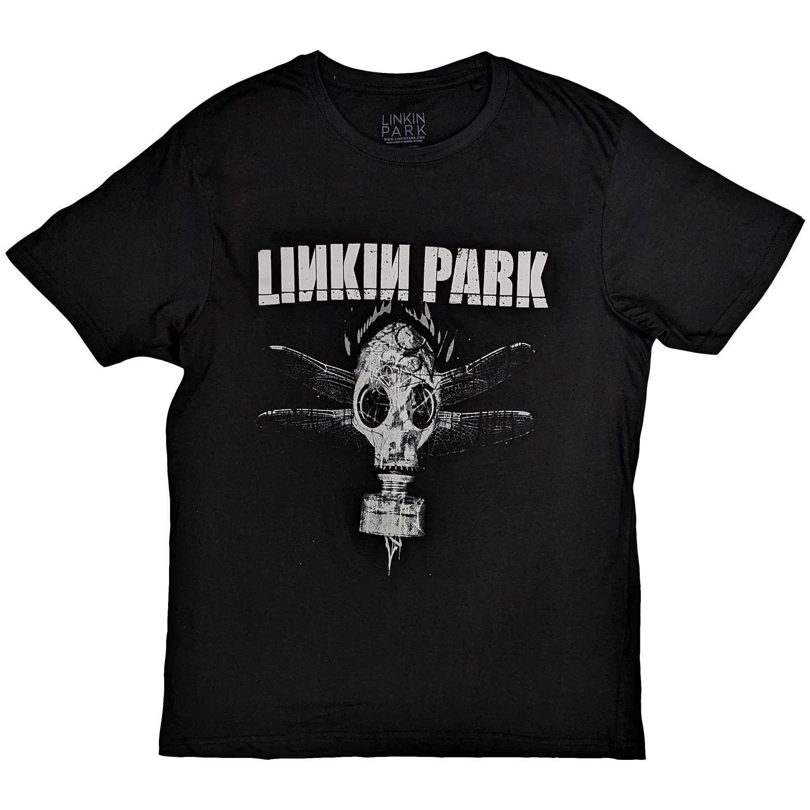 Футболка Linkin Park: Противогаз ОФИЦИАЛЬНЫЙ НОВЫЙ S