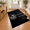 Collingwood Football Club Custom Name Personalized Rug Non‑Slip Doormat Floor Carpet Housewarming Birthday Gift for Family Friends