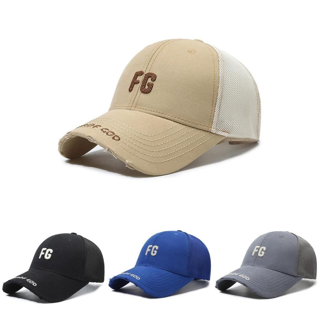Fashionable Fg Baseball Cap With Embroidered Letters Comfortable Adjustable Hat For All Seasons