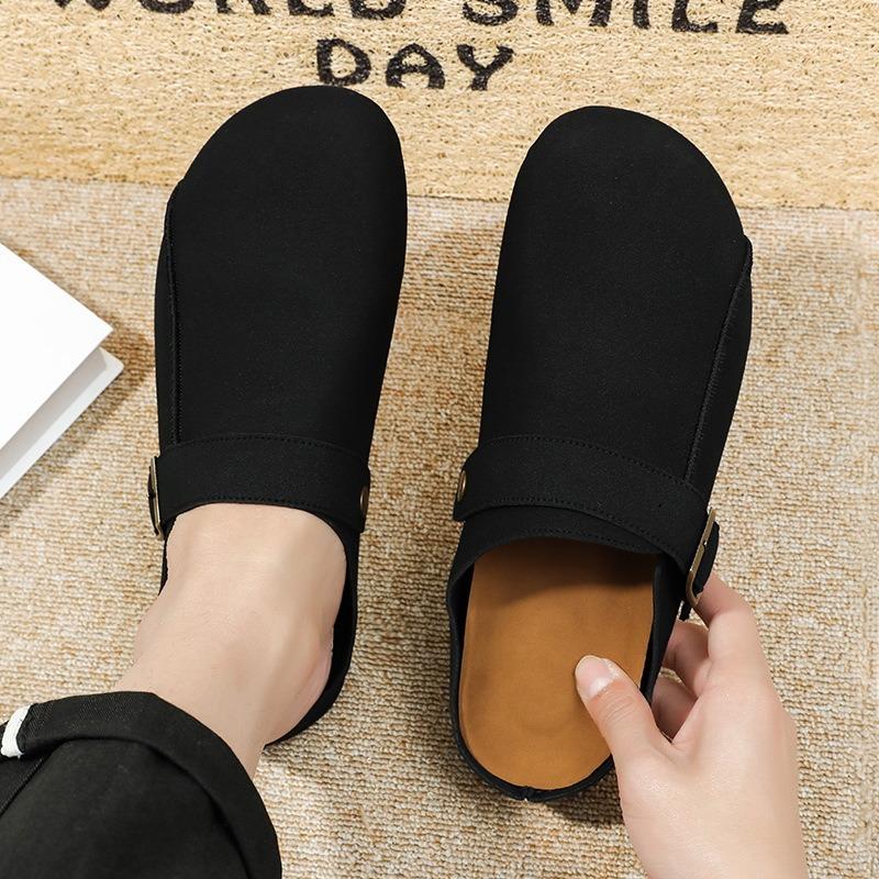 Baotou half-support shoes men's outdoor versatile spring and summer fashion one-pedal trendy shoes