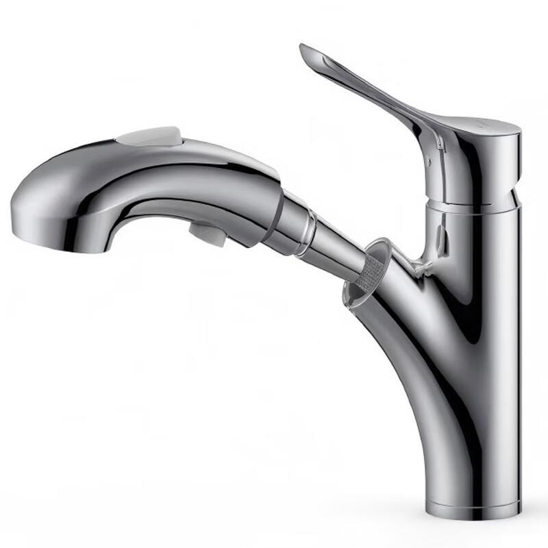Jomoo Space Chrome Pull-Out Basin Faucet