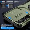 For Samsung Galaxy S25 FE Case Camshield Kickstand TPU+PC Anti-Slip Phone Cover