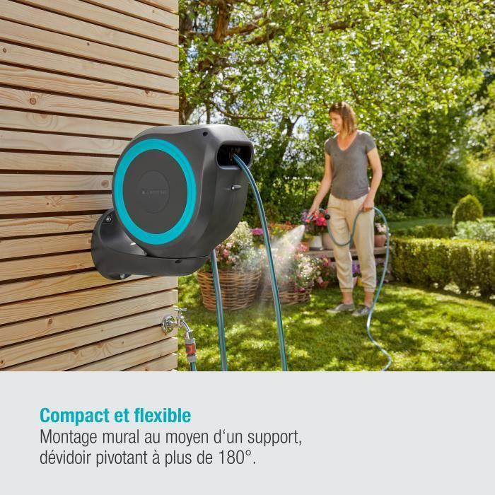 Gardena 15m Wall-mounted Automatic Hose Reel