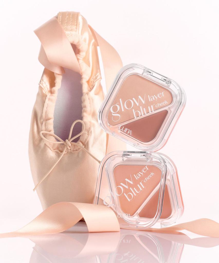 [2PACK] Glow Layer Blur Cheek (+2 Puffs Included)