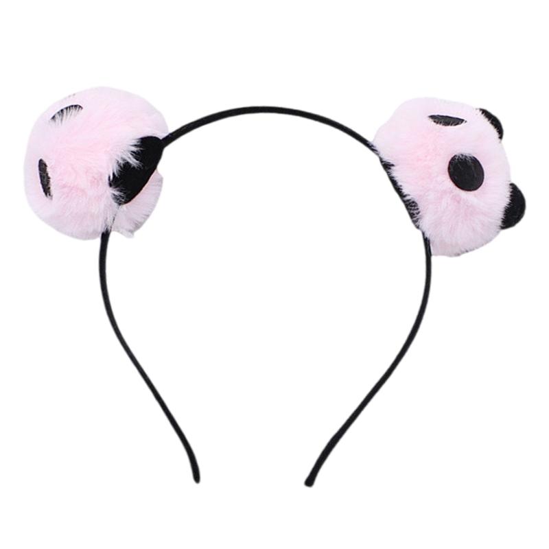 Stylish Panda Headpiece Proms Birthday Hairbands Fun Headwear Halloween Charm Adorkable Hair Headwear