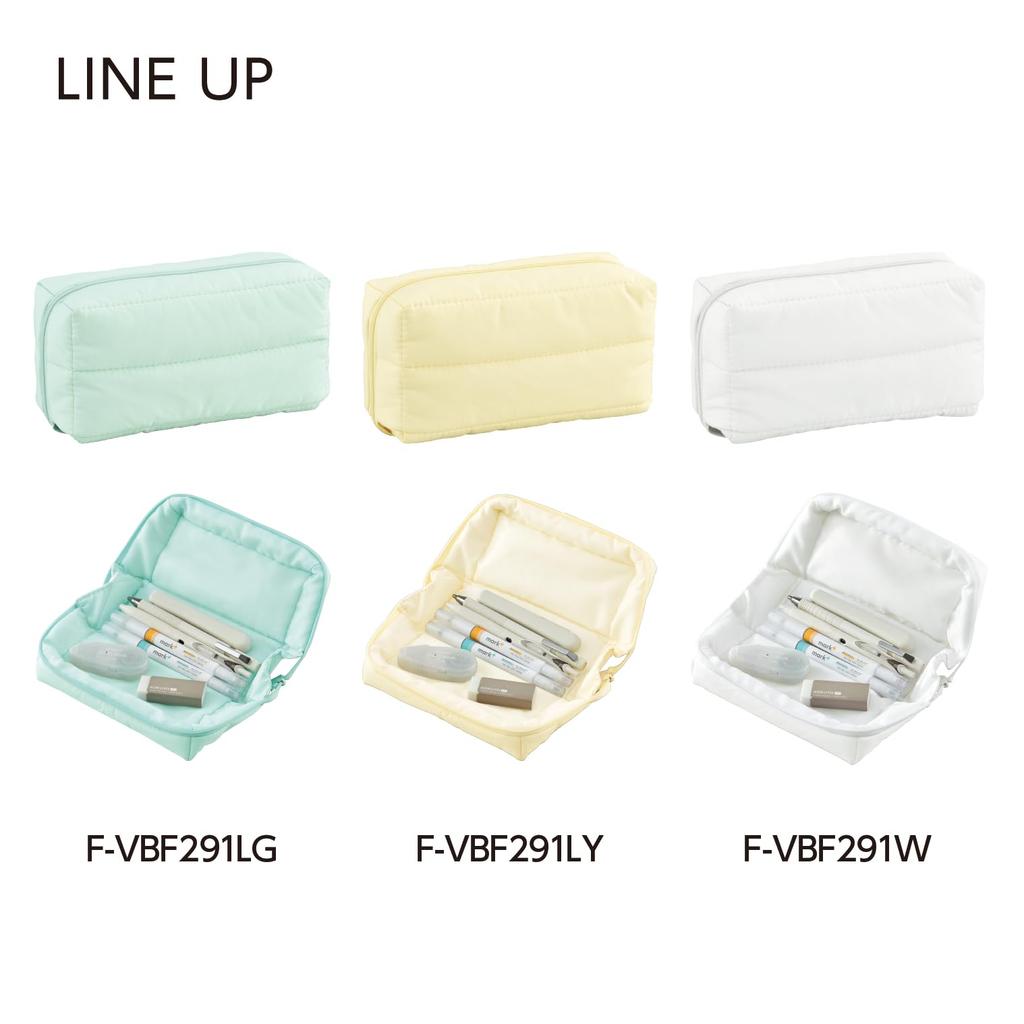 KOKUYO Pen Case Mococo Pedin Type Lemon Yellow F-VBF291LY