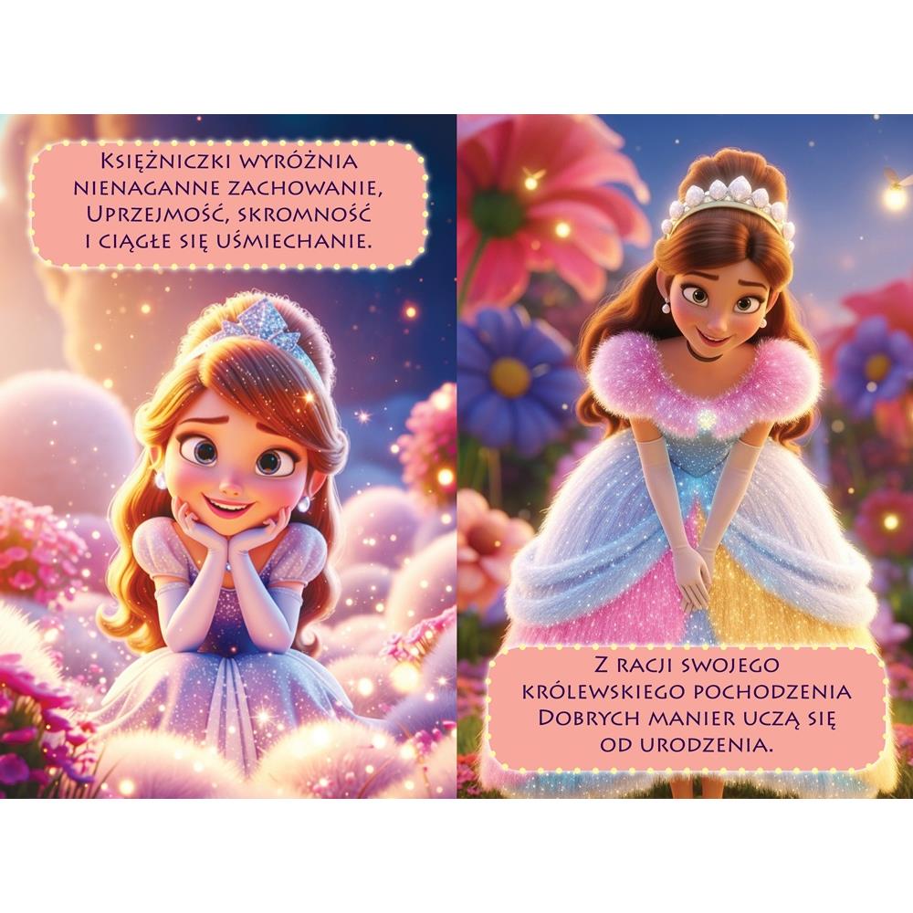 Little Princess' Guide Books for Children 24 Stickers Book