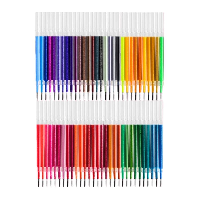 Sparkling Gel Inks Refill Cartridges 1.0MM Assorted Color For Journal Planner Scrapbooking Doodling Note Taking Drawing