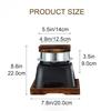 Portable Alcohols Burners Stove Cooking Pot with Wood Lid For Outdoor Picnics Hiking And Indoor Rice Making Cookware Set