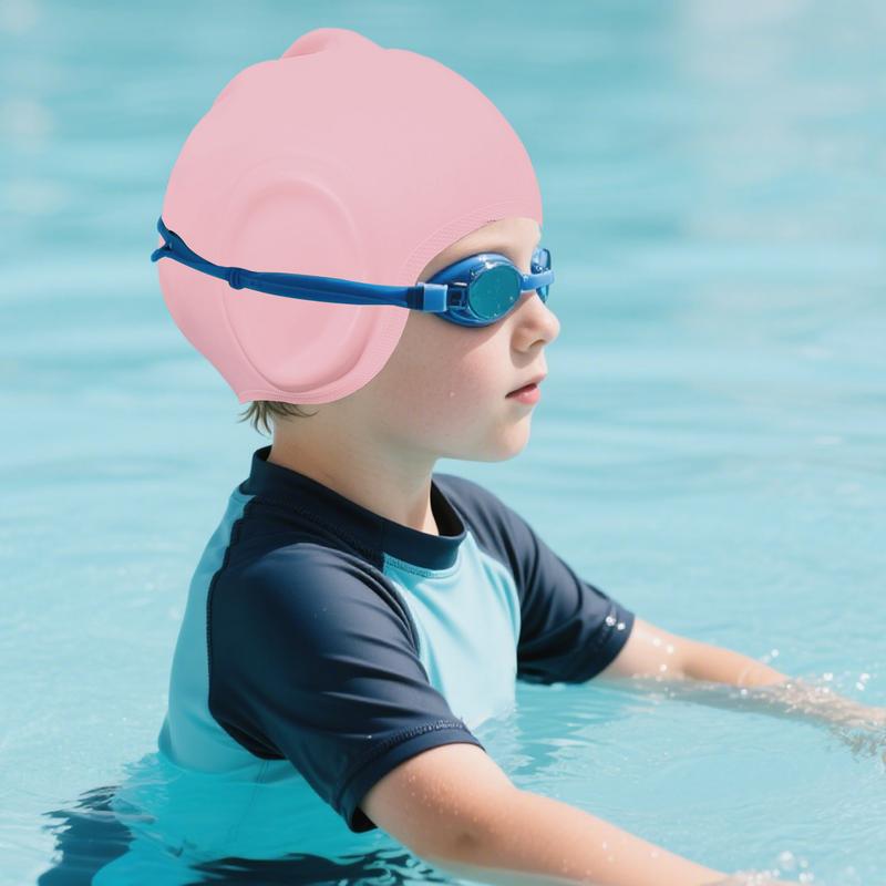 Silicone Swimming Caps For Men Women Adults Elastic Swim Hat Durable Waterproof Bathing Caps Non Slip Pool Hats To Keep Hair Dry