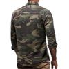 New Men's Long Sleeved Camouflage Denim Outdoor Mountaineering Work Top