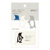 Midori Clip Index Penguin Pattern 43239006