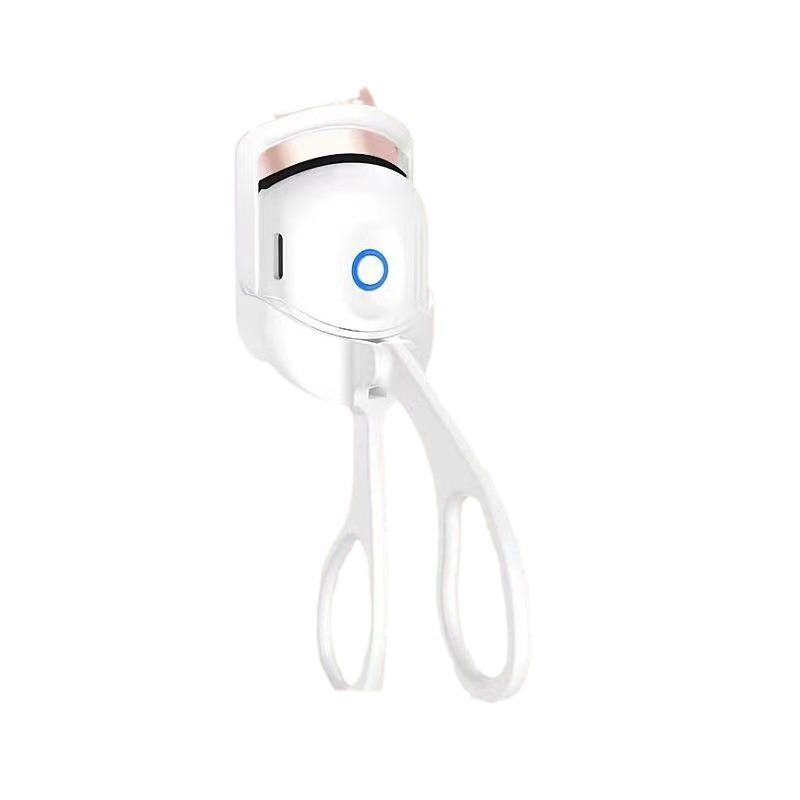 Rechargeable Electric Eyelash Curler with Long-lasting Heat Setting and Eyebrow Tweezers