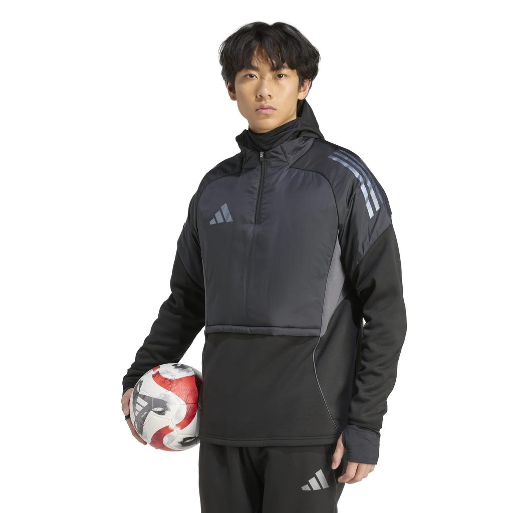 Adidas Tiro 25 Competition Winterized Soccer Jersey Dark Gray Size XS Top, KPC14, Men's, Black/Team (JN5842),