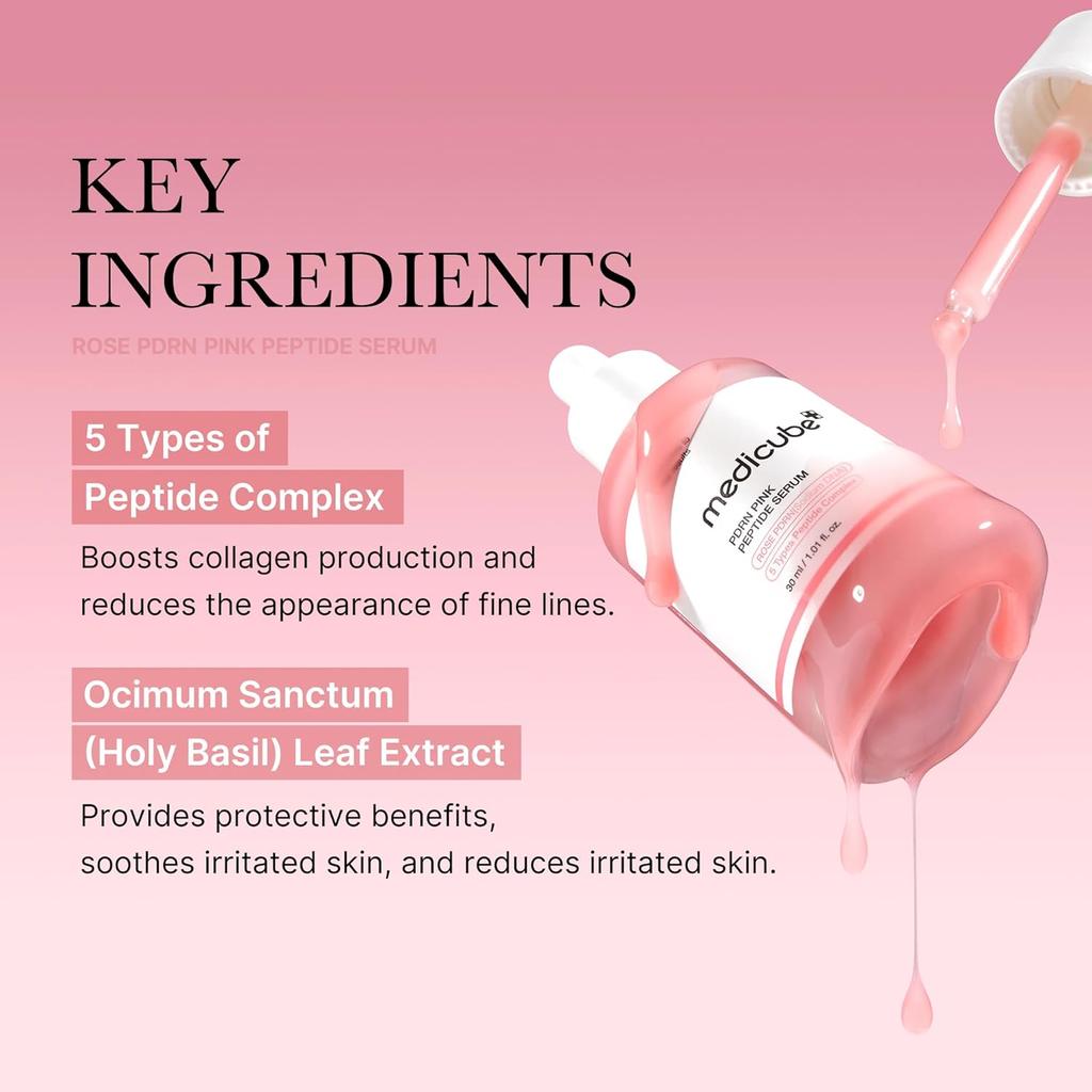 Medicube PDRN Rosa Peptideserum 30ml