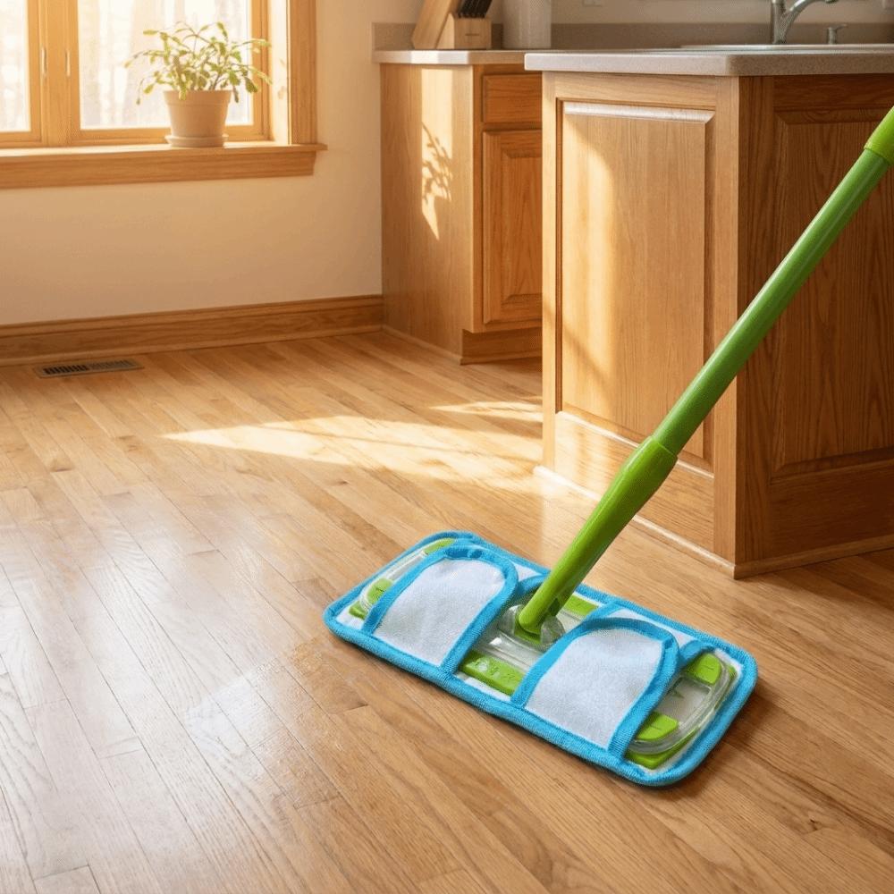 4Pcs Replaceable Microfiber Mop Pads Washable Flat Mop Pads Mop Replacement Pad  Indoor Use