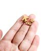 5Pcs Mirror Polish Stainless Steel Moon Key Beads Crowm Animal Spacer Beads DIY Jewelry Making Bracelet Women Necklace Findings