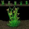 13cm Artificial Aquarium Plants Green Water Weeds Ornament Decorative Aquatic Green Plant  Aquarium