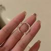 Korean Love Ring Ins Style High-end Design Open Index Finger Ring Ring