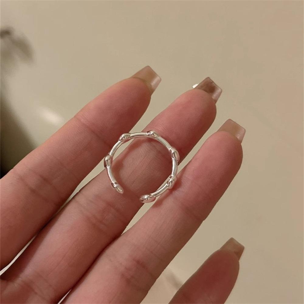 Korean Love Ring Ins Style High-end Design Open Index Finger Ring Ring