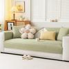 Herringbone Sofa Cushion, Non-Sticky Hair, Nordic Wind Green Sofa Cushion, Universal Chenille Sofa Cover For All Seasons