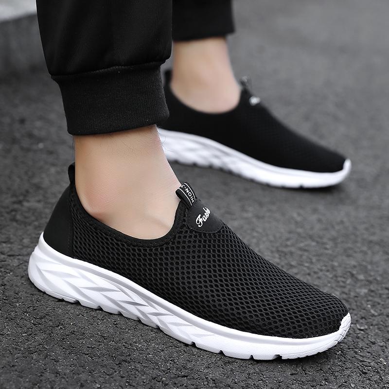 MAEDEF Summer Men Sport Shoes Lightweight Mesh Sneakers Fashion Casual Walking Shoes  High Quality Breathable Mens Footwear