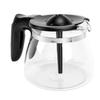 Carafe de remplacement pour cafetière 10 tasses Capacité 1,5 L Pot en verre pour cafetière Lavable au lave-vaisselle Résistant à la chaleur Antidéflagrant