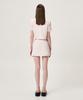 ETMON Summer Tweed Mini Skirt, Pink