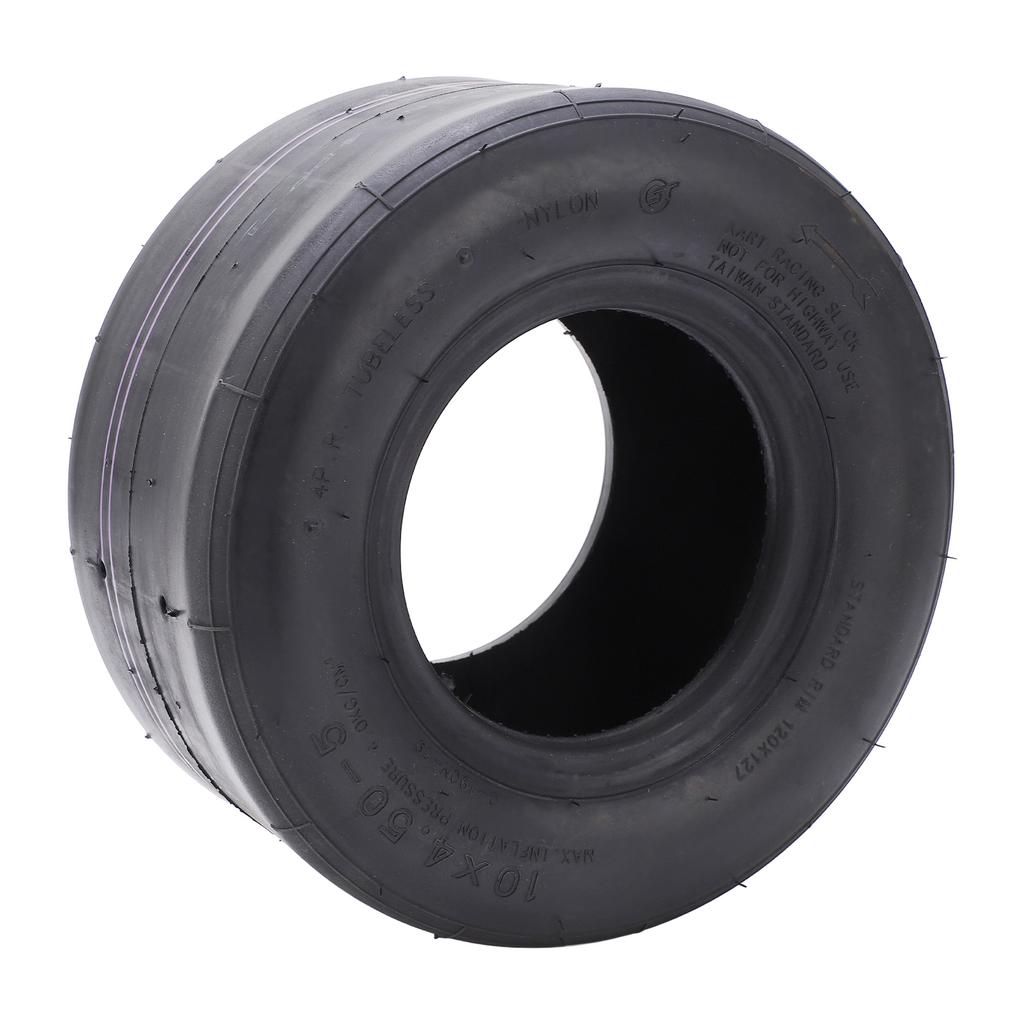 Kart Schlauchlosreifen 10x4.50?5 Hochfeste Vakuum-Ersatzreifen für Kart-Vorderrad