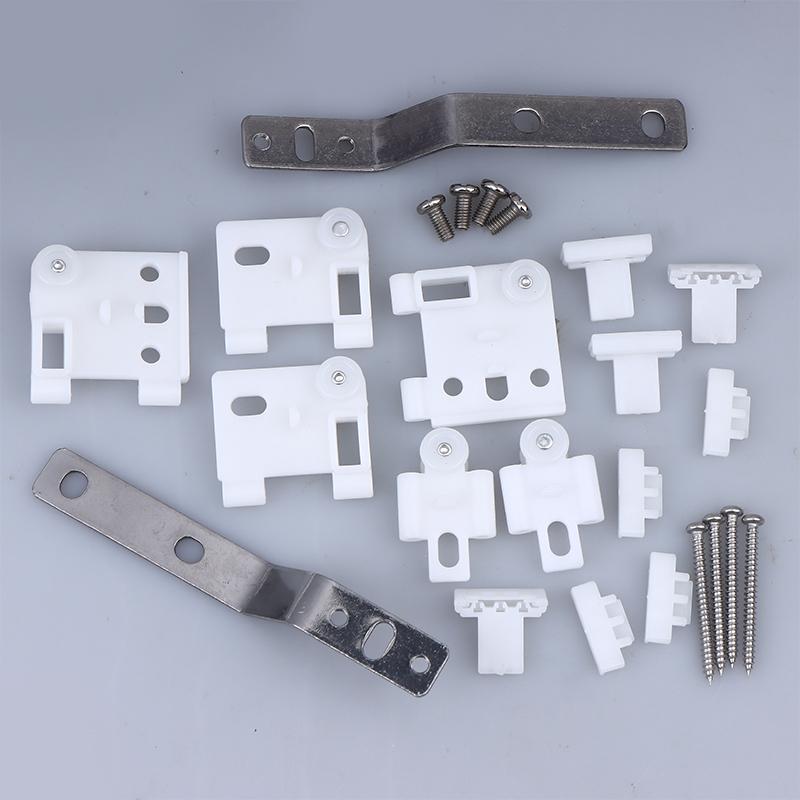 

1 Комплект Мастер-носитель с колесом для изогнутой направляющей Jialisi Аксессуары для электрических штор Блок, совместимый с ремнем 11,5 мм белый