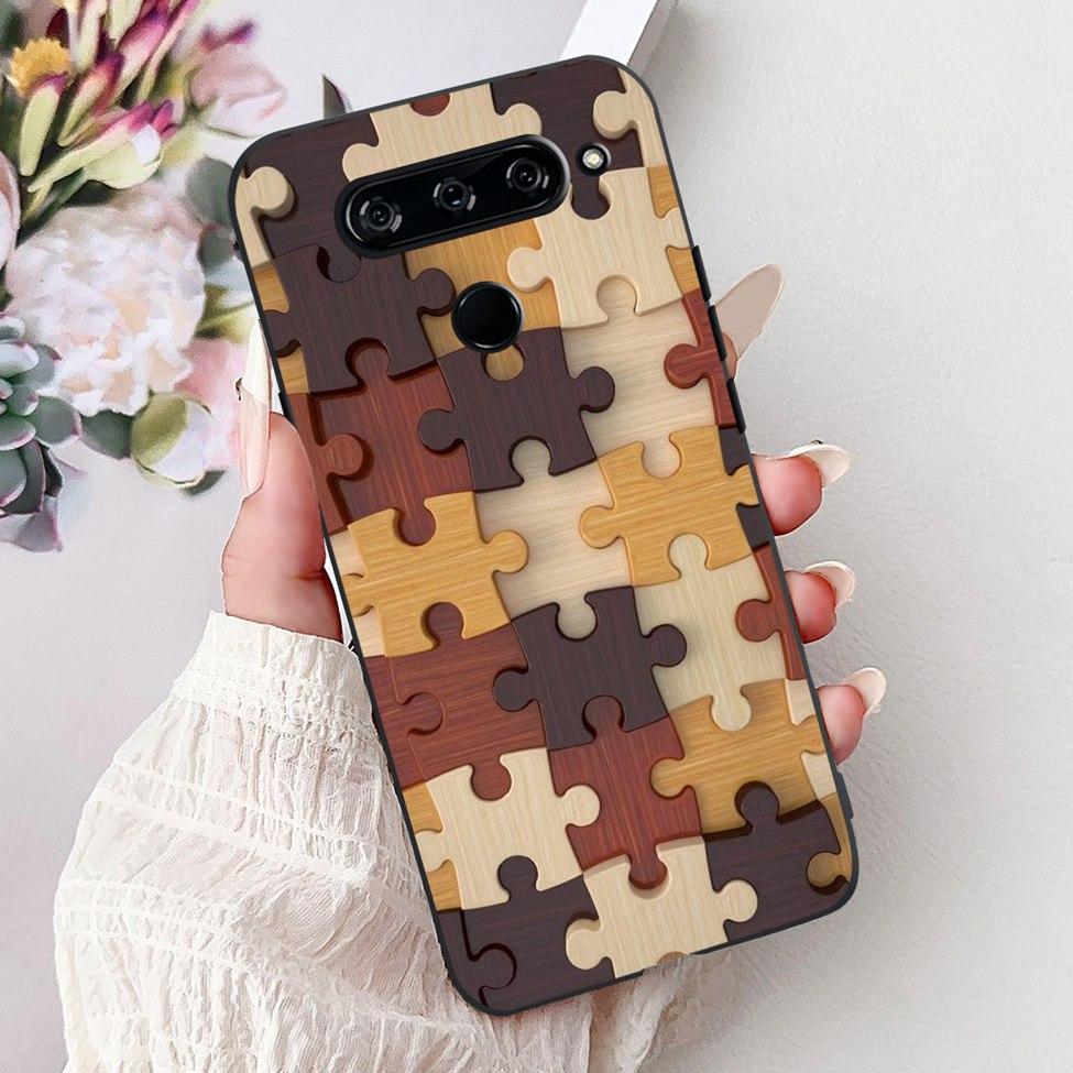 Funda For LG V40 ThinQ Case Cover Silicone Luxury Fashion Cute Cat Cool Shockproof Bumper Casing For LG V405 LM-V405 LM-V409N