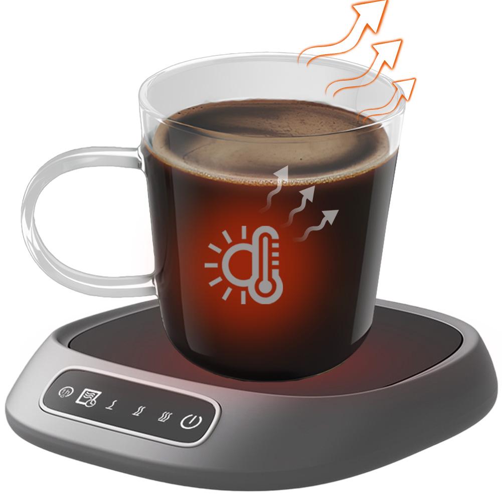 Coffee Mug Warmer Smart Cup Warmer 3 Temperature Setting Electric Coffee Warmer with Auto Shut Off and Timer for Milk Tea Coffee