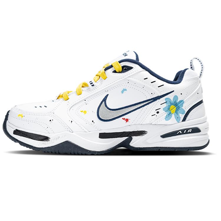 

Nike Air Monarch 4 Cushioning Slip Resistant Abrasion Resistant Height Increasing Low top Chunky Sneakers Men s 415445-102(Team-) 44.5