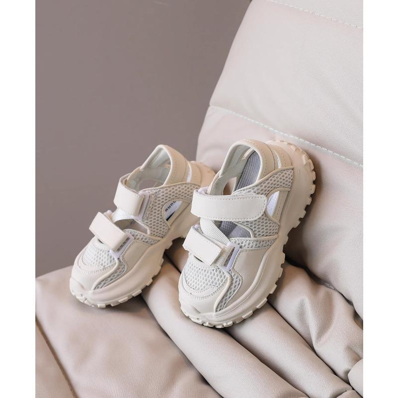 Unisex Kids Breathable Sports Sandals, Casual Half Shoes For Boys Girls Toddlers
