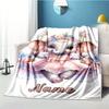 Elephant'S Skirt Customize Your Name Blanket Used For Chair Office Sofa Bed Camping Soft And Warm Giving Friends And Relatives Birthday Gifts