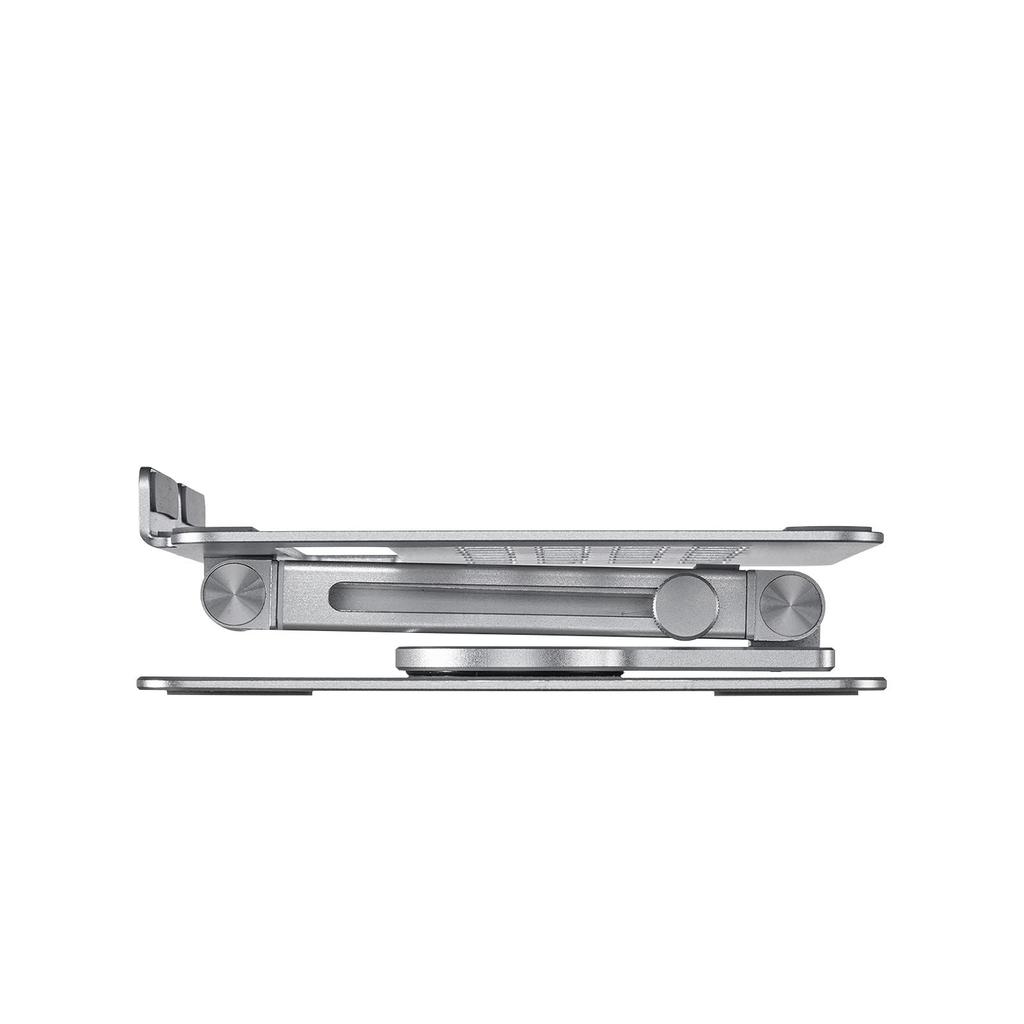Sanwa Supply Aluminium Tablet-Ständer Arm Silber (Ausziehbarer Typ) PDA-STN65S