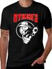 Men's Rykers Bold Gun & Ryker's Charakter Graphic T-Shirt - Streetwear Tee Suitable for Urban Fashion