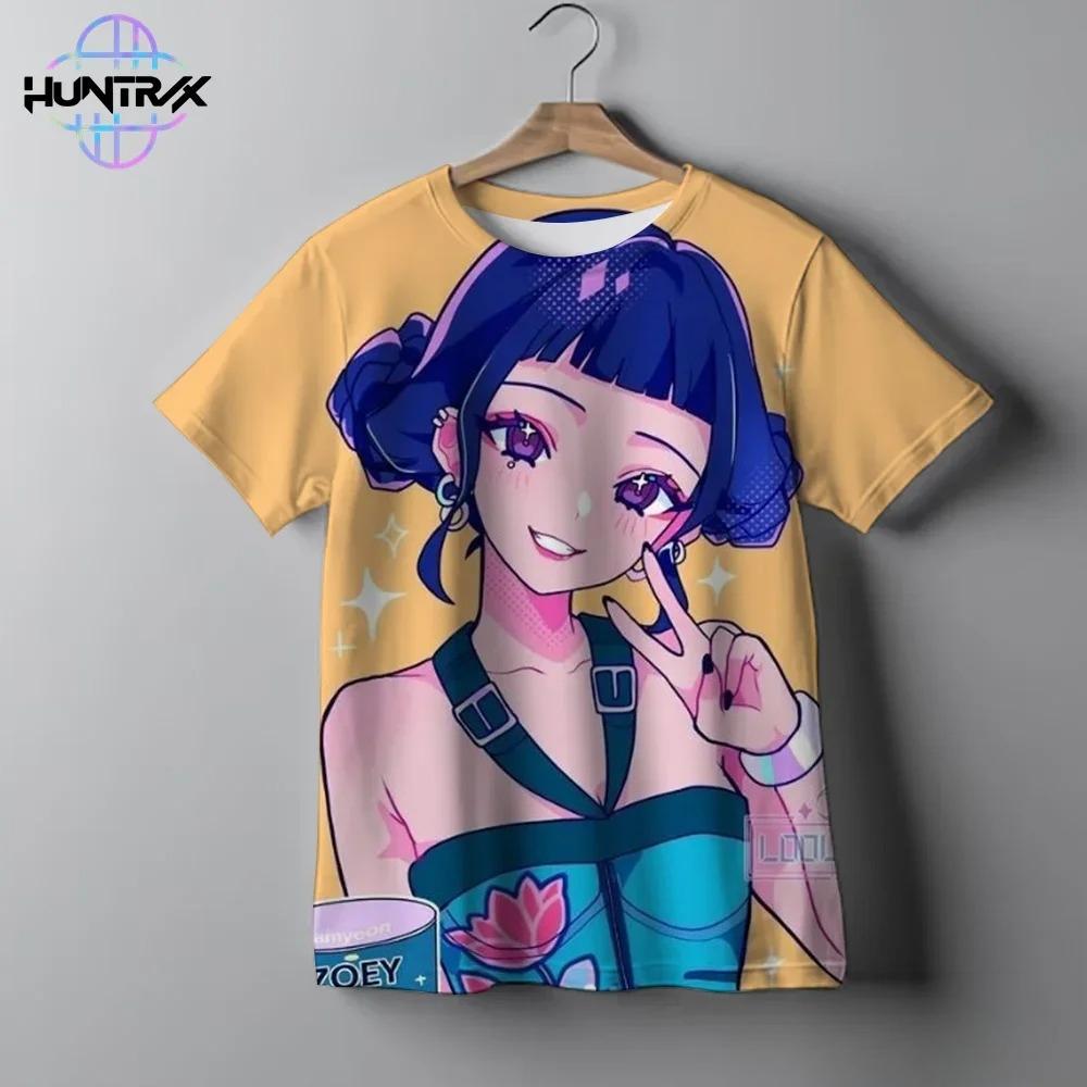 T-Shirts Girls Children's Cartoon Printed Short Sleeve Casual Fashion Girls Comfortable T-Shirt Clothing