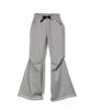 Milkeuaeswiaendeudolseu Ribbed Pocket Flare Pants - Melange