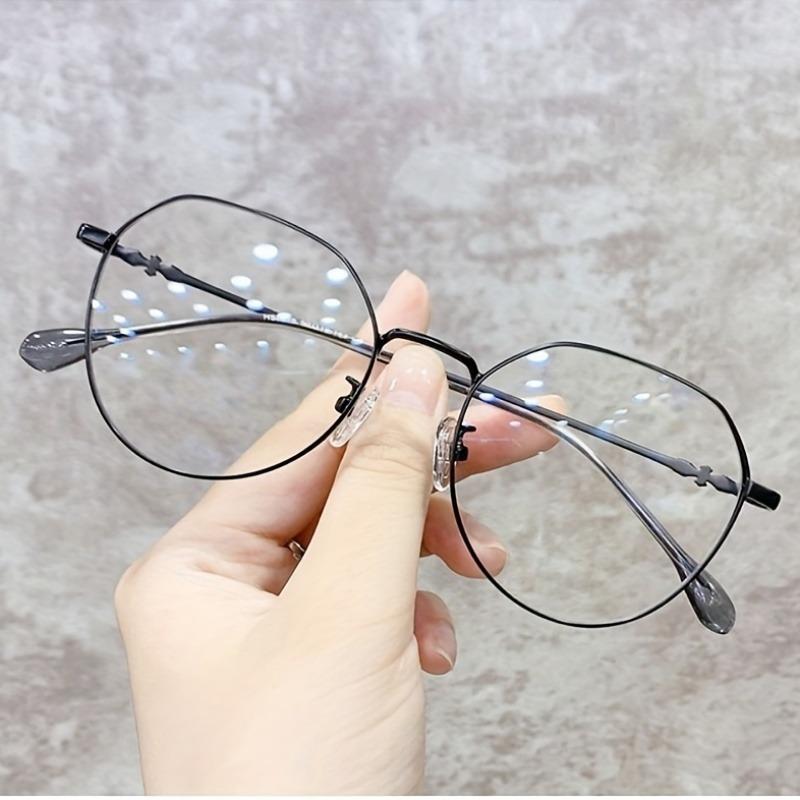 

Трендовые корейские очки с защитой от синего света и радиации, против усталости и близорукости, для защиты глаз женщин, плоские линзы