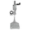 Clamp Drill Press Stand Workbench Repair Tool for Drilling Aluminum Base(Double Hole)