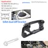 Performance Chassis Transmission Part Rear Differential Bracket Dual Mount For BMW F87 M2 F80 M3 F82 F83 M4 upgraded Replace