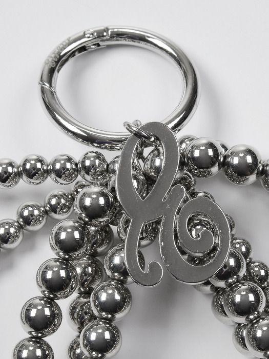 Eireve XL BEADED ROPE BAG CHARM (METAL)