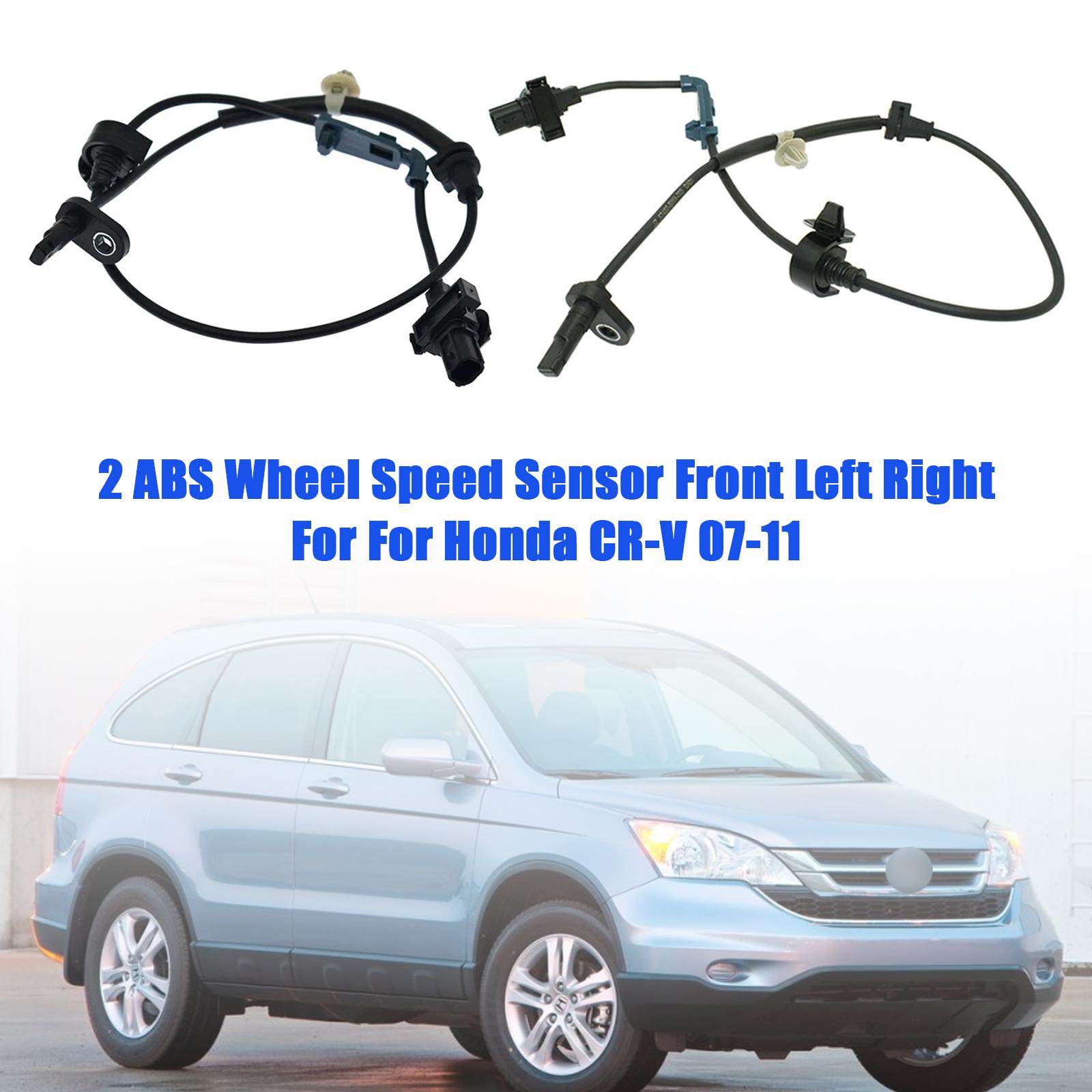 

2 ABS Wheel Speed Sensor Front Left Right For Honda CR-V 2007-2011